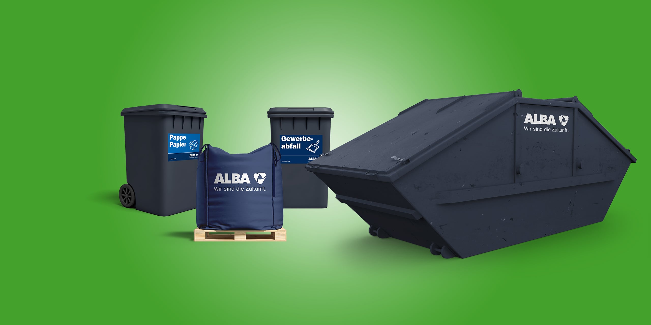 ALBAclick - Container einfach online bestellen Container bestellen